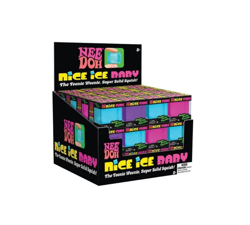 NeeDoh Teenie Nice Ice Baby Sensory Toy Anxiety Stress Relief Fidget Toy