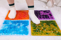 Soft Textured Liquid Floor Tiles, Set of 4 | 30X30