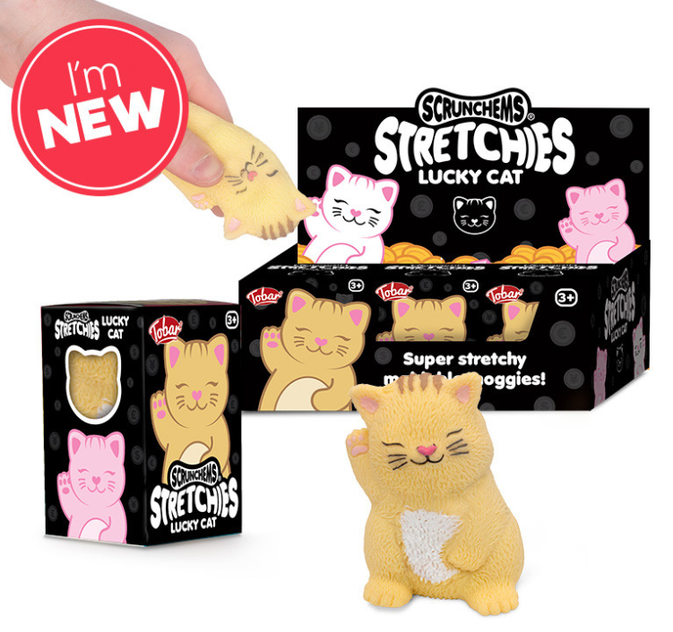 SCRUNCHEMS LUCKY CAT STRETCHY