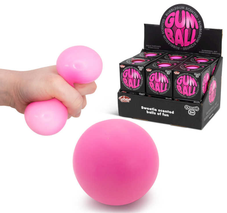 SCRUNCHEMS SCENTED GUM SQUISH BALL