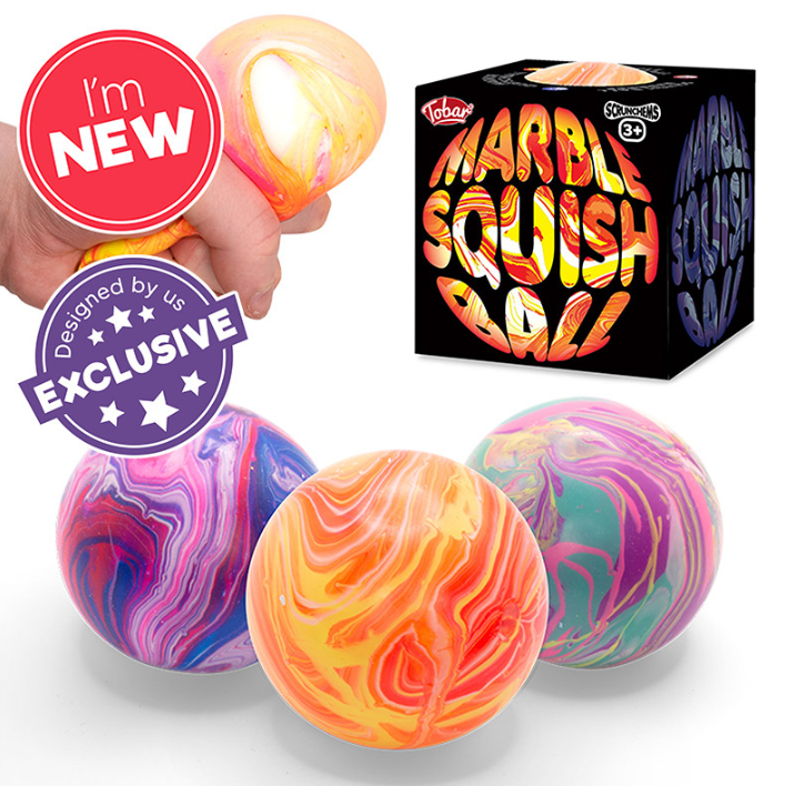 SCRUNCHEMS MARBLE EFFECT SQUISH BALL - SENsory Toys4U