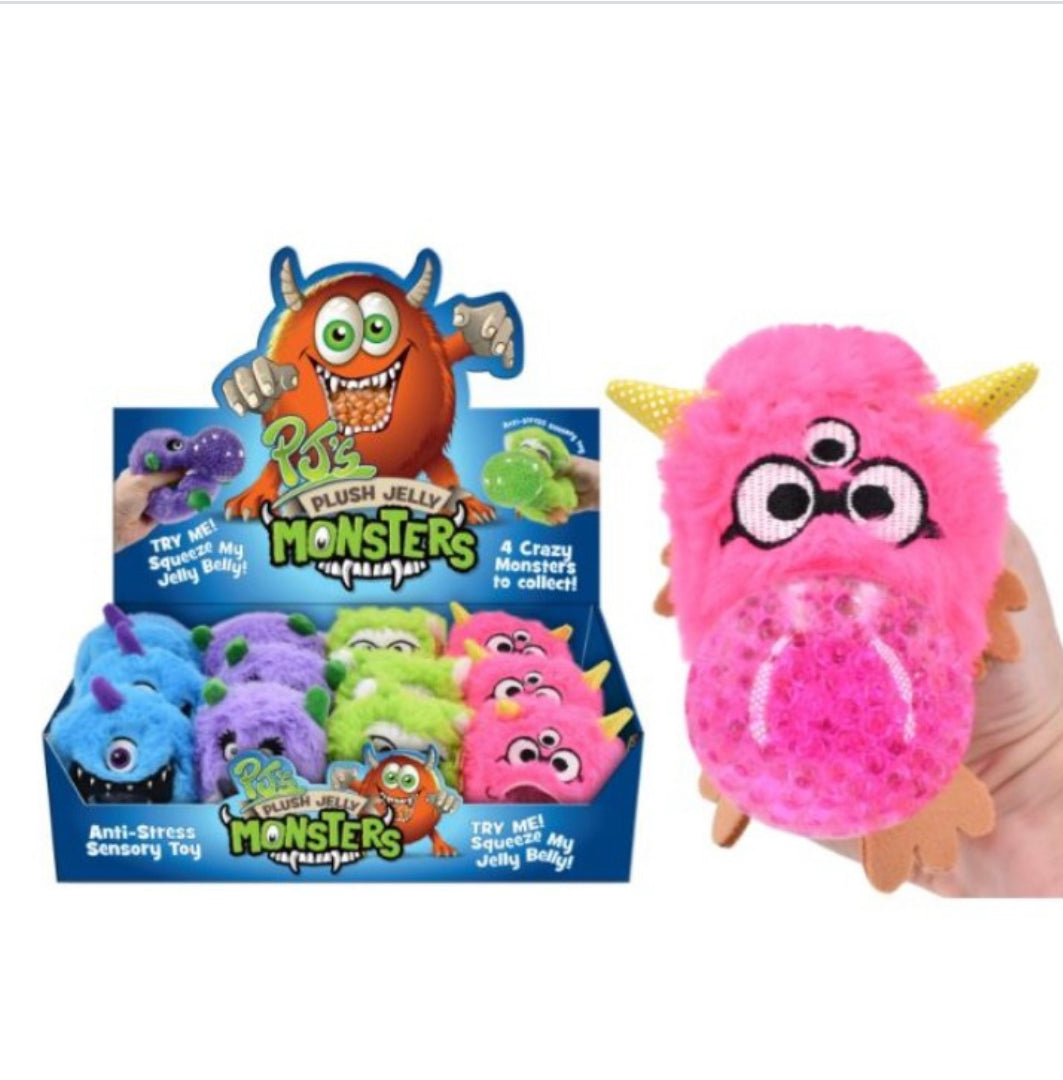 Plush Jelly Squeezers - Monsters - SENsory Toys4U