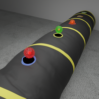 Sensory Pop up Tunnel with LED Balls