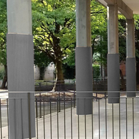 Pillar Wall Guard Ribbing