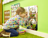 Large Acrylic Mirror Panels Set - Pk4