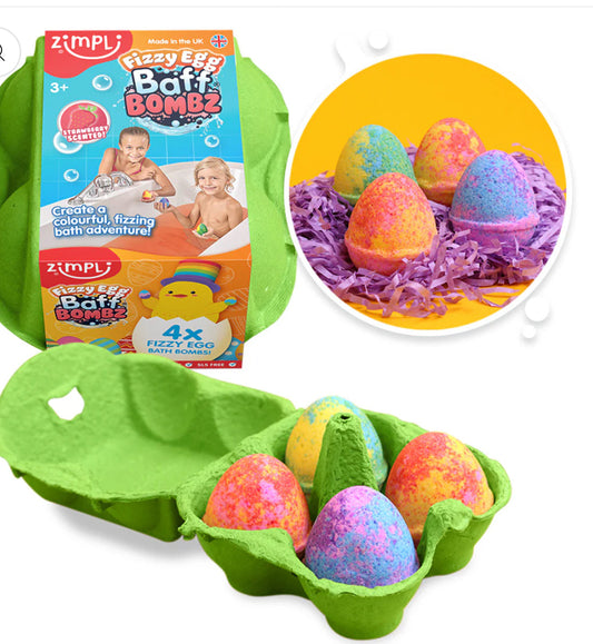Fizzy Egg Baff Bombz