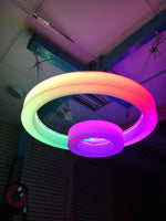 LED Colour Changing Ceiling Ring : Large – 100cm