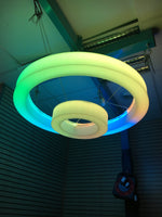 LED Colour Changing Ceiling Ring : Large – 100cm