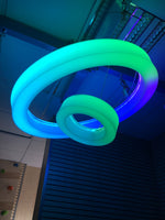 LED Colour Changing Ceiling Ring : Large – 100cm