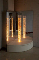 Mirrors for Large Bubble Tubes Backed on Plywood 2 Pack