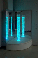 Mirrors for Large Bubble Tubes Backed on Plywood 2 Pack