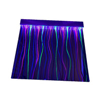 UV Mirror with Strands – 100 x 91cm Includes UV light Strip