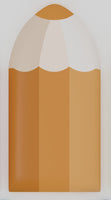 Padded Wall Art - Pencil