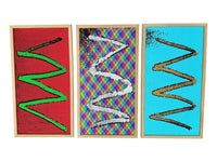 Sequin Wall Boards – Set of 3