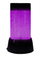 Sensory Light Twin Tornado Glitter Lamp Colour Changing LED Mood Light 27CM