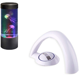 Jellyfish Aquarium & Rainbow Projector Bundle