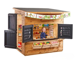 Outdoor Supermarket Playhouse