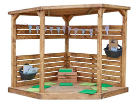 Roofed Stage Play Corner