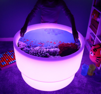 Sensory Mood Discovery Table + Under the Sea Discovery