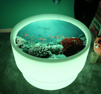 Sensory Mood Discovery Table + Under the Sea Discovery