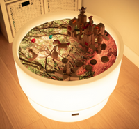 Sensory Mood Discovery Table + Forest Discovery Play Mat