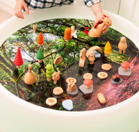 Sensory Mood Discovery Table + Forest Discovery Play Mat