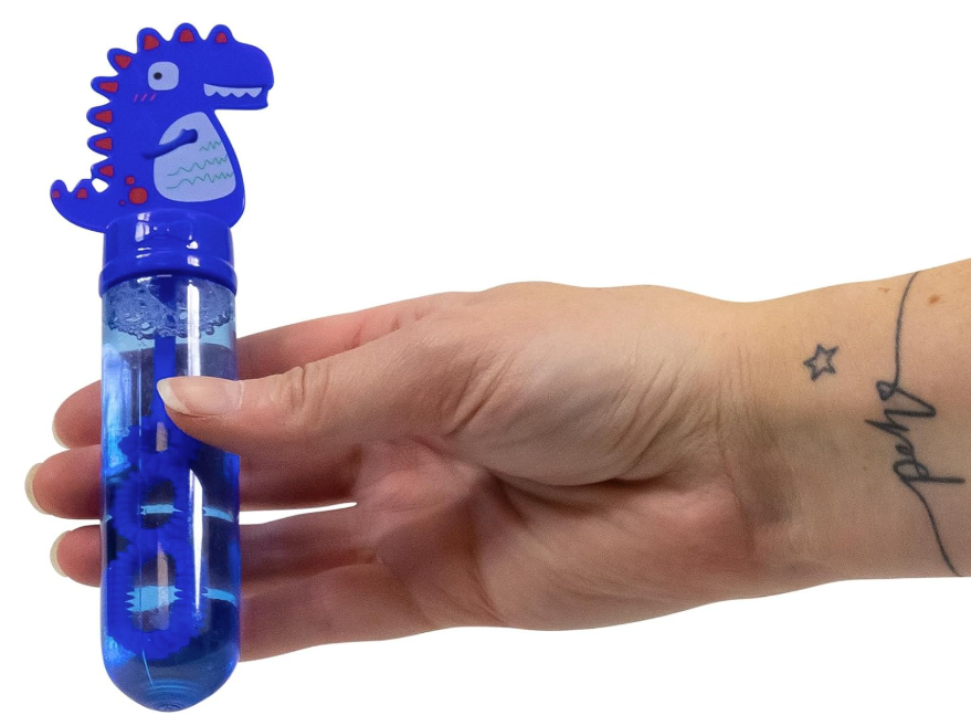 3pk Dinosaur Mini Bubble Wands