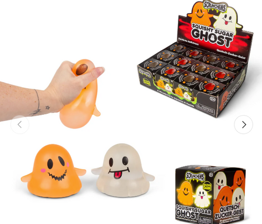SCRUNCHEMS GLOW IN THE DARK SUGAR GHOST