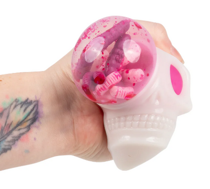 SCRUNCHEMS SQUEEZY SKULL OF HORRORS