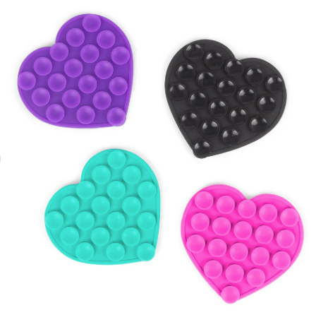 HEART PHONE SUCTION SUCKER