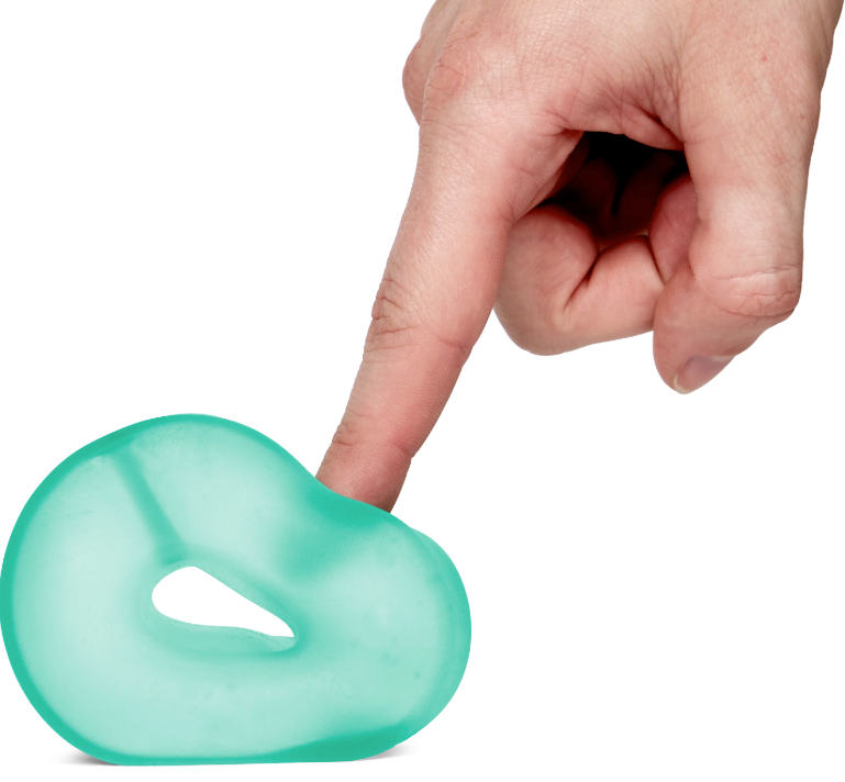 Speks Loop Gump 48 Display Mix - The Memory Gel Stress Ring - 6cm