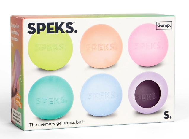 Speks Mini Gump Multi Colour Packs - The Memory Gel Stress Ball