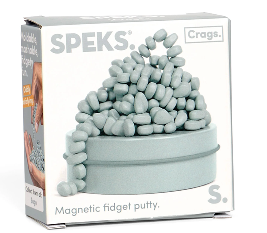 Speks. Mini Neutral Crags - Magnetic Fidget Putty