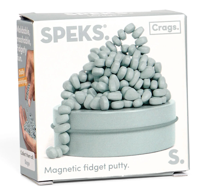 Speks. Mini Neutral Crags - Magnetic Fidget Putty