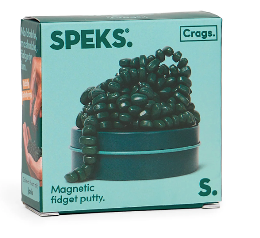 Speks. Mini Matte Crags - Magnetic Fidget Putty