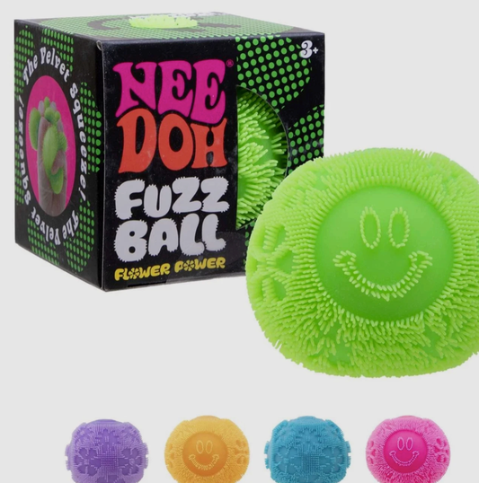 NeeDoh Fuzz Ball Flower Power