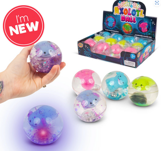 Flashing Axolotl Water Ball