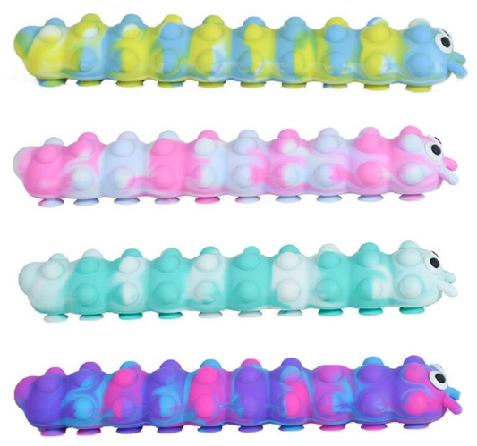 Tutti Frutti Push Popper Caterpillar - SENsory Toys4U