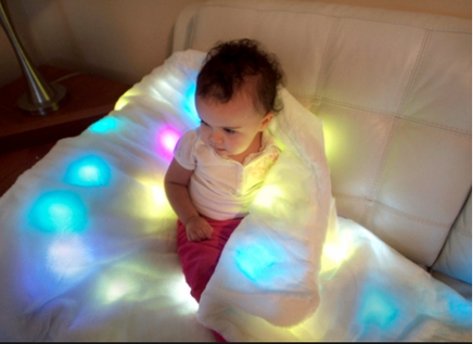 Sensory LED Light Up Blanket - SENsory Toys4U
