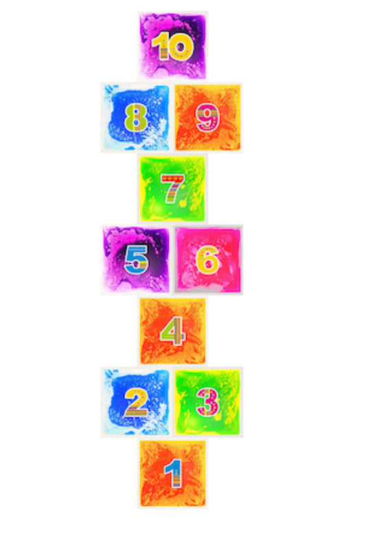 Hopscotch Liquid Floor Tiles - SENsory Toys4U