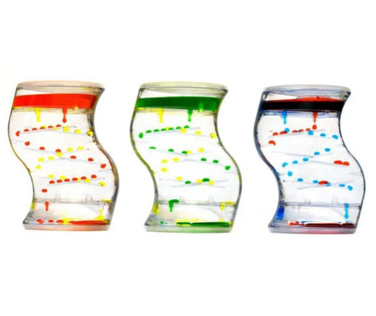 S Shape Sensory Liquid Motion Timer - SENsory Toys4U