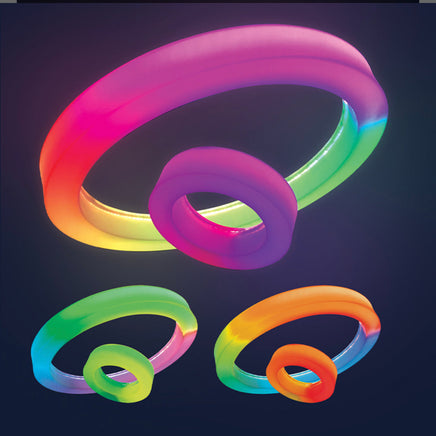 LED Colour Changing Ceiling Ring : Medium – 40cm - SENsory Toys4U