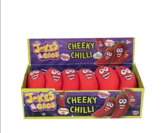 SQUISHY CHEEKY CHILLI - SENsory Toys4U