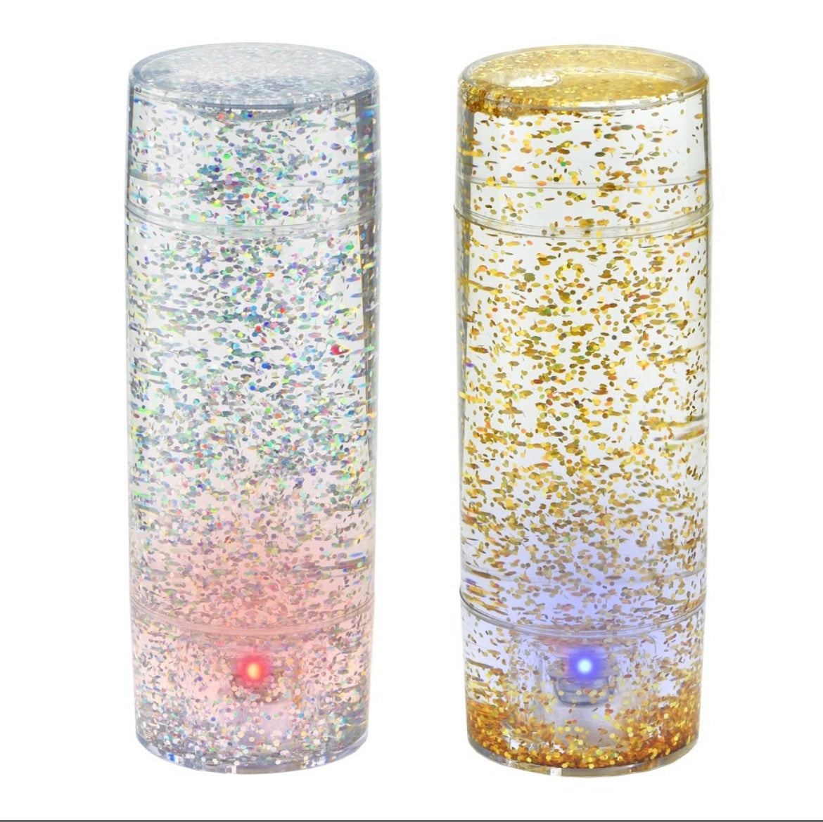 Gold and Silver Glitter Shake & Shine Set of 2 - SENsory Toys4U