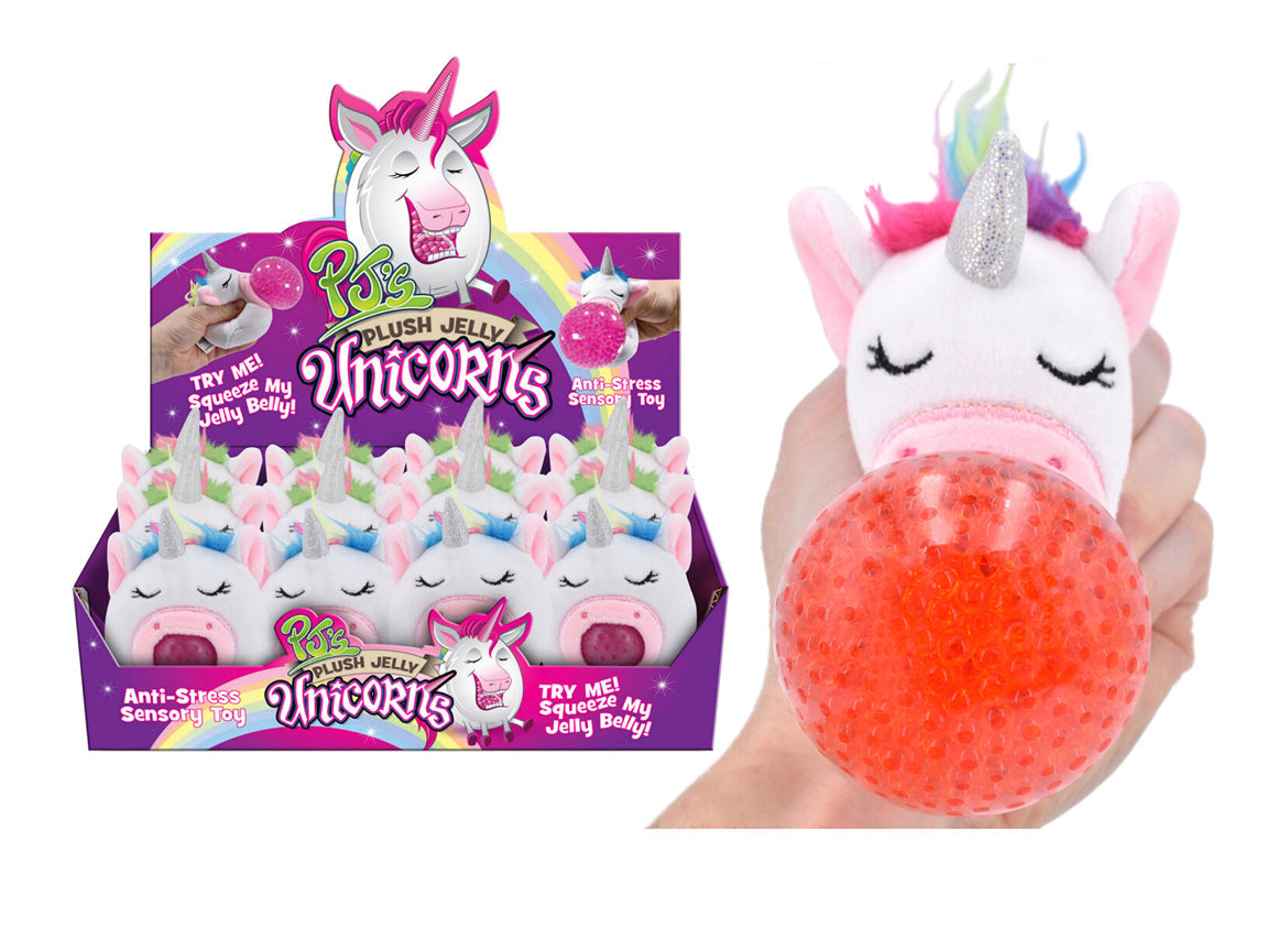 Plush Jelly Squeezers - Unicorn - SENsory Toys4U